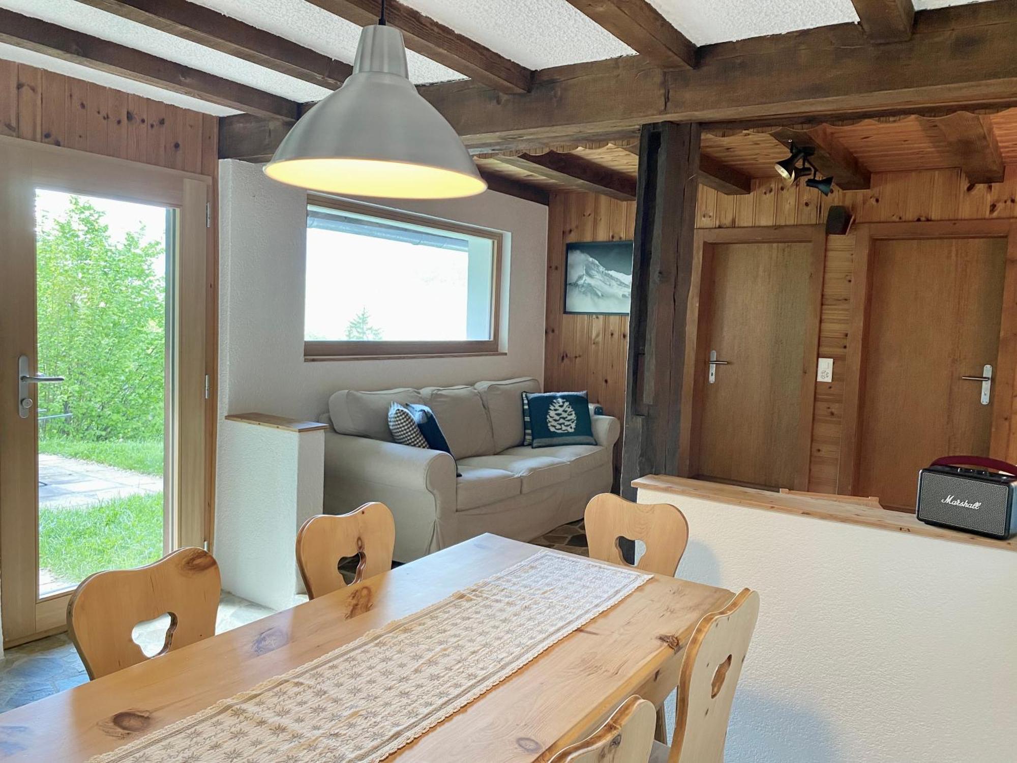 Eco Lodge With Jacuzzi And View In The Swiss Alps Grône 외부 사진